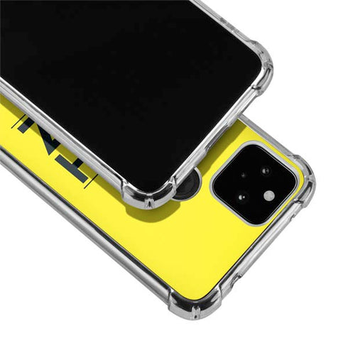 NBA Utah Jazz Standard - Yellow Google Pixel 4a 5G Clear Case